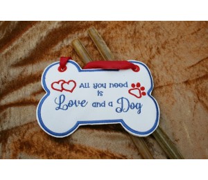 Stickserie - ITH Türschilder Hunde